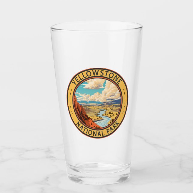 Verre Parc national de Yellowstone Hayden Valley Travel  (Devant)