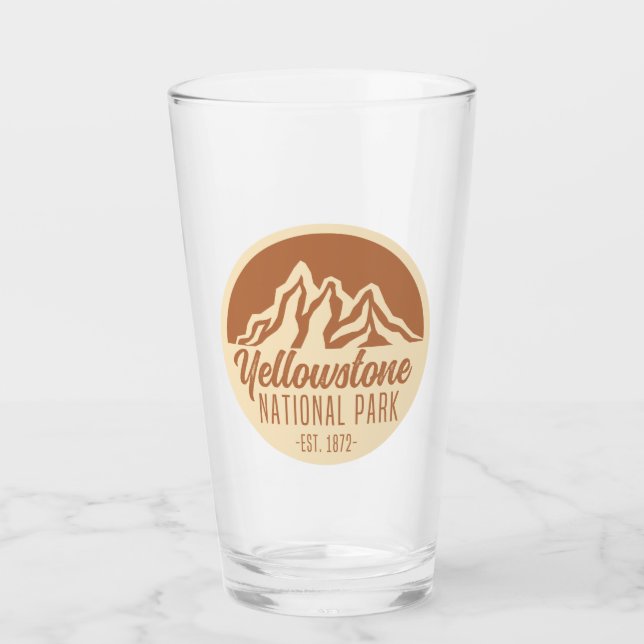 Verre Parc national de Yellowstone Randonnée Camping (Devant)