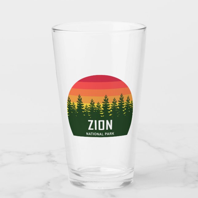 Verre Parc national de Zion (Devant)