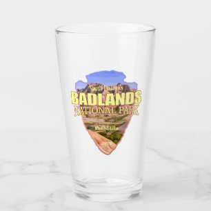 Verre Parc national des Badlands (pointe de flèche)