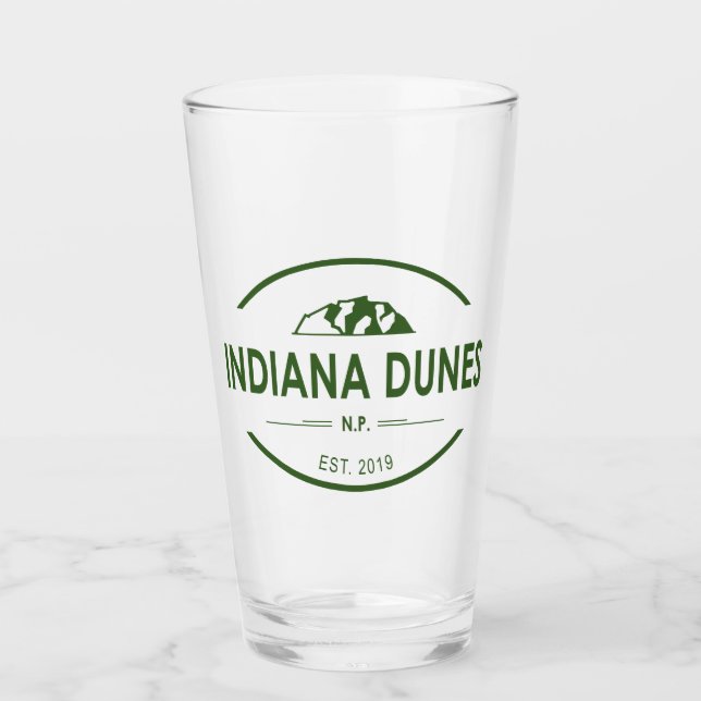 Verre Parc national des dunes d'Indiana (Devant)
