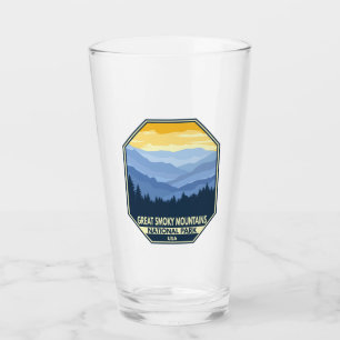 Verre Parc national des Great Smoky Mountains Minimal Ré