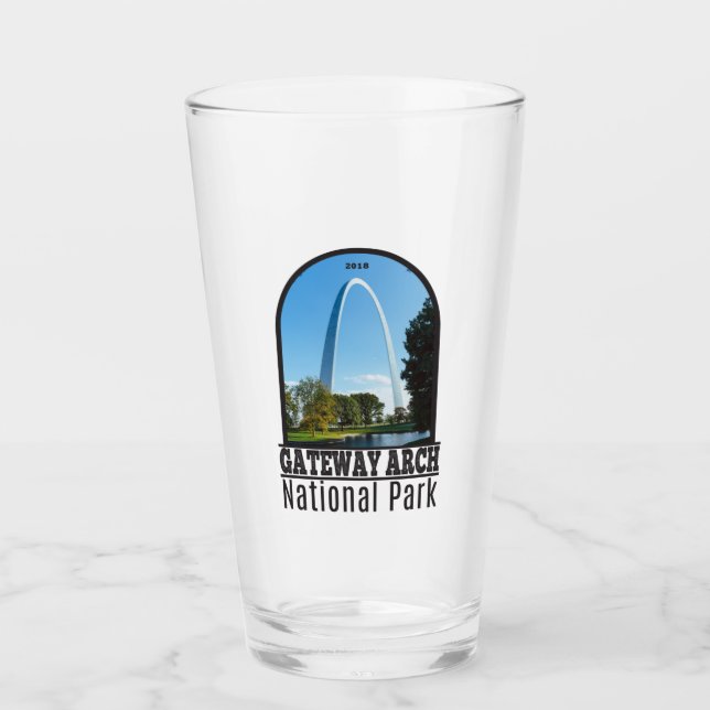 Verre Parc national Gateway Arch Missouri (Devant)