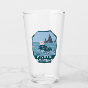 Verre Parc national olympique Louter de mer Vintage