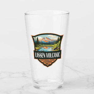 Verre Parc national volcanique de Lassen Illustration Vo