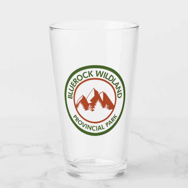 Verre Parc provincial Bluerock Wildland (Devant)