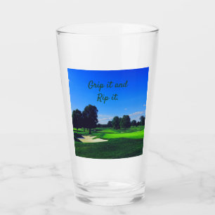 Verre Parcours de golf Saisis-le et déchire-le