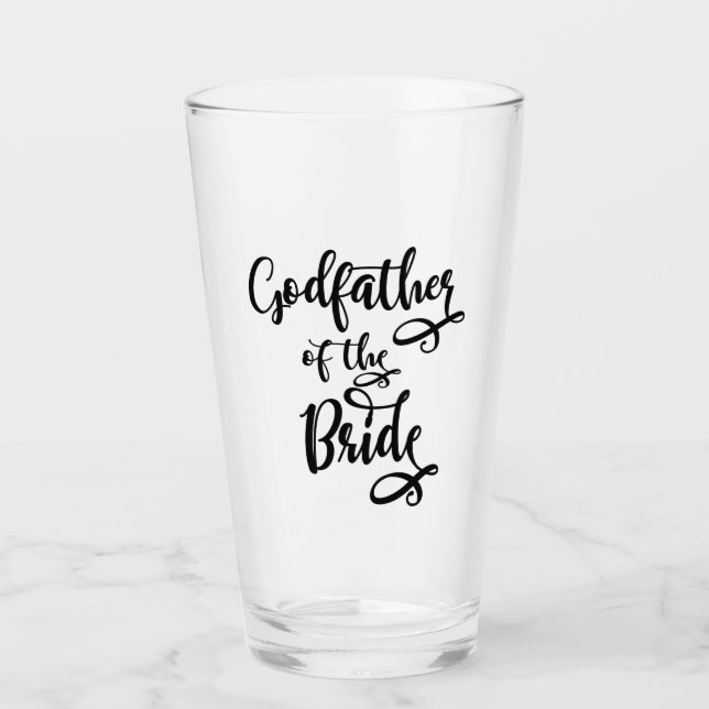 Verre Parrain de la mariée (Devant)
