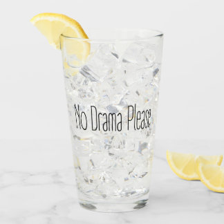 Verre Pas de drame, s'il vous plaît