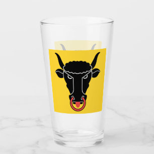 Verre patriotique avec drapeau d'Uri, Suisse