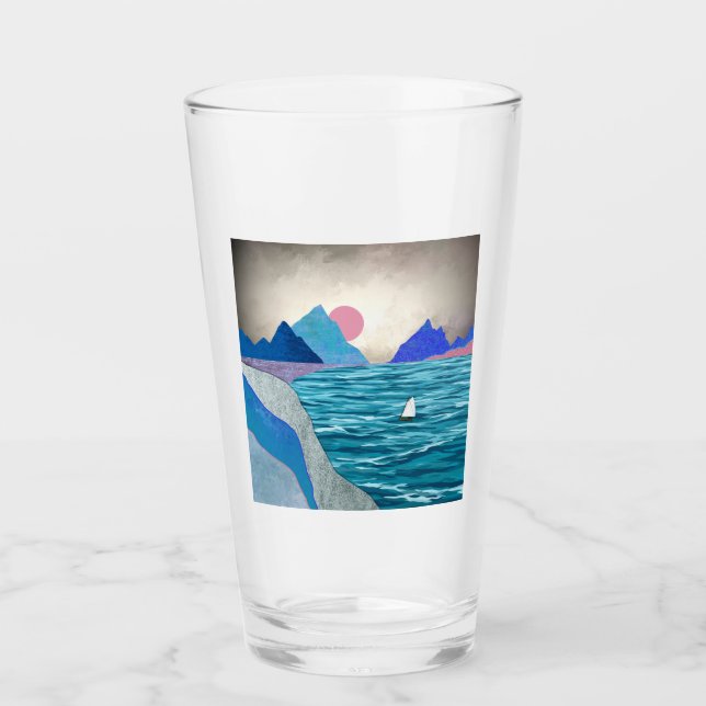 Verre Paysage de Sailboat Cove (Devant)