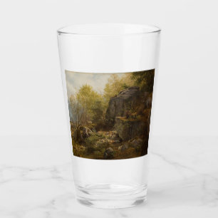 Verre Paysage près de Conway, Pays de Galles du Nord (pa