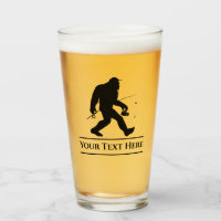 Pêche personnalisée Sasquatch Funny Beer Glass Tum