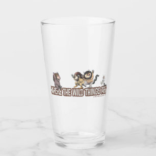 Verre Personnages de Là où les bêtes sauvages dans Logo