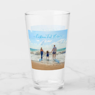 Verre personnalisé avec votre photo et texte perso