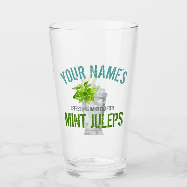 Verre Personnalisé Mint Julep (Devant)