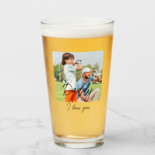 Verre Personnalisé Premier Fête des pères Cute Minimalis