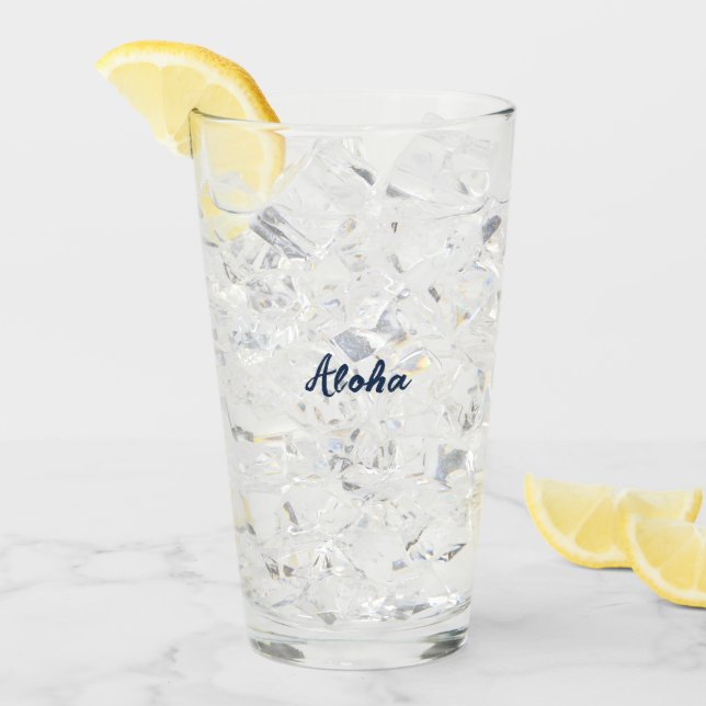 Verre Personnaliser ou Customiser (Devant glace)