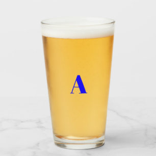 Verre Personnaliser, personnaliser Alphabet lettre initi