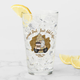 Verre Personnaliser pour le papa amoureux du café VINT
