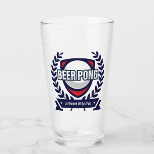 Verre Personnalisez Ce Logo De Bière Pong