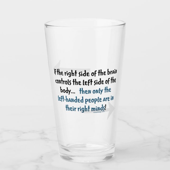 Verre Personnalité gauchiste (Devant)