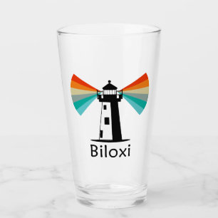 Verre Phare de Biloxi Mississippi Arc-en-ciel