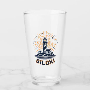 Verre Phare de Biloxi Mississippi Lever du soleil