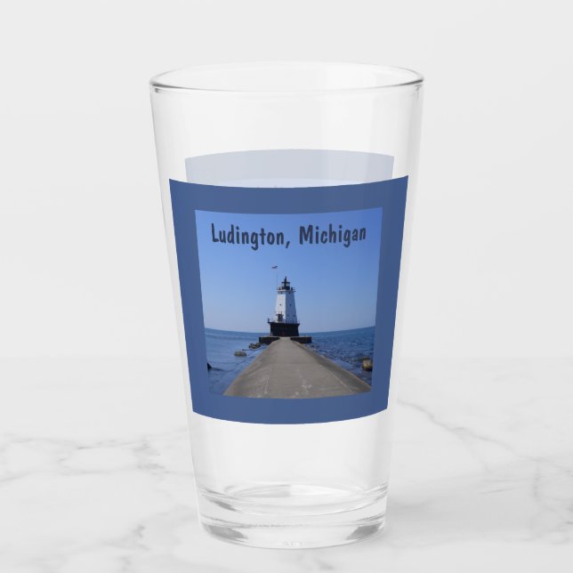Verre Phare de Ludington (Devant)