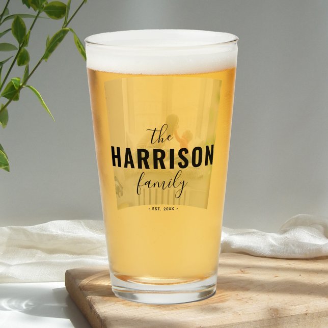 Verre Photo de famille moderne (Créateur téléchargé)