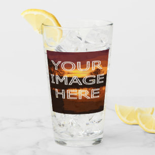 Verre photo personnalisé