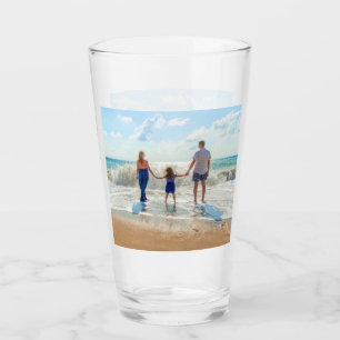 Verre photo personnalisé avec vos photos préférées