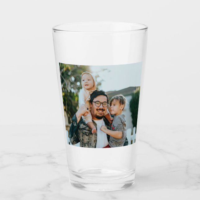 Verre Photo personnalisée (Devant)