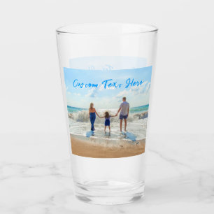 Verre Photo personnalisée Votre Faforite Photos et Texte