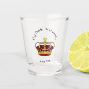 Verre photographié du monument commémoratif du roi