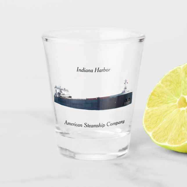Verre photographié du port d'Indiana (Devant)