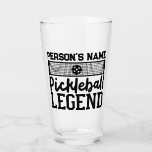 Verre Pickleball Legend Nom personnalisé