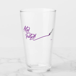 Verre Pinceau ARTISTIQUE par Jeff Willis Art