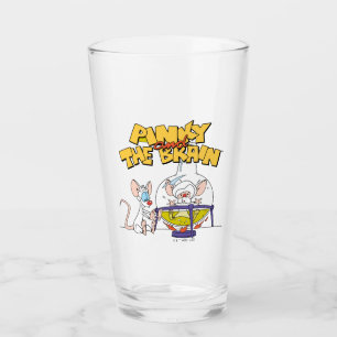 Verre Pinky et le cerveau Laboratoire
