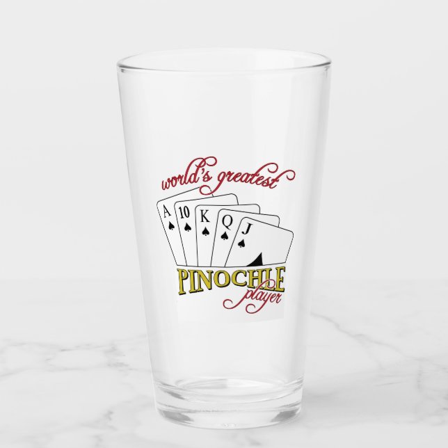 Verre Pinochle (Devant)