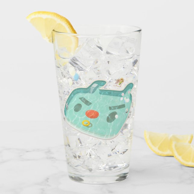 Verre Piscine (Devant glace)