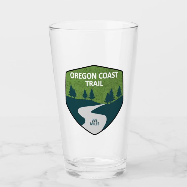 Verre Piste côtière de l'Oregon (Devant)