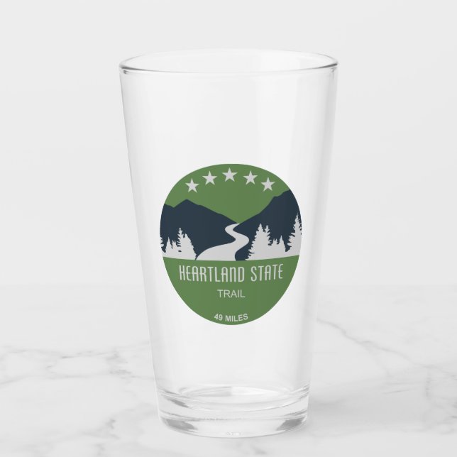 Verre Piste d'état de Heartland (Devant)