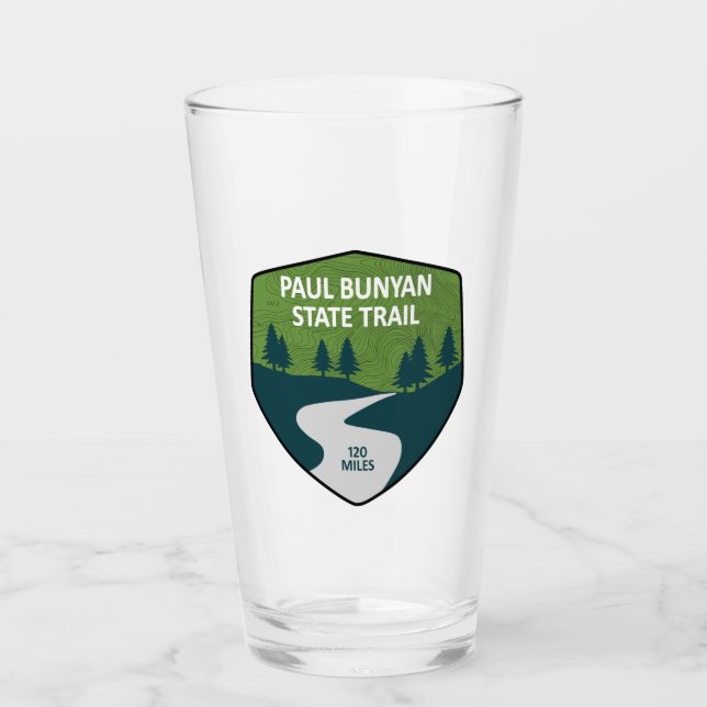 Verre Piste d'État Paul Bunyan (Devant)