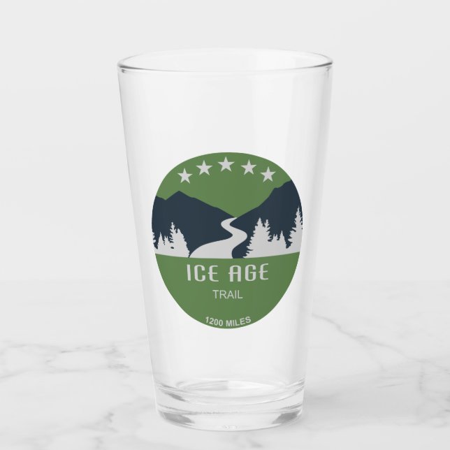 Verre Piste glaciaire (Devant)