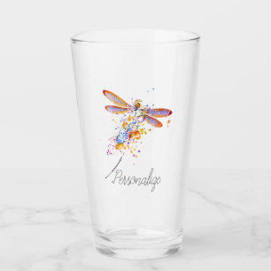 Verre Plateau de libellule personnalisé