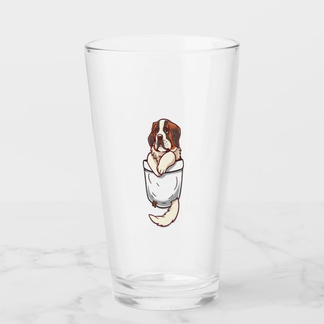 Verre Pocket St Bernard Puppy (Devant)