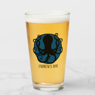 Verre Pointe Octopus de la barre personnalisée