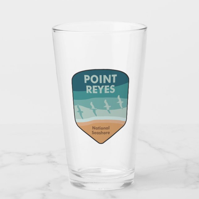 Verre Pointe Reyes National Seashore California Seaguls (Devant)