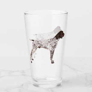 Verre POINTEUR ALLEMAND COURT - Pint Glass Double